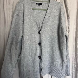 Love Tree Women's Classic Gray Knit Cardigan